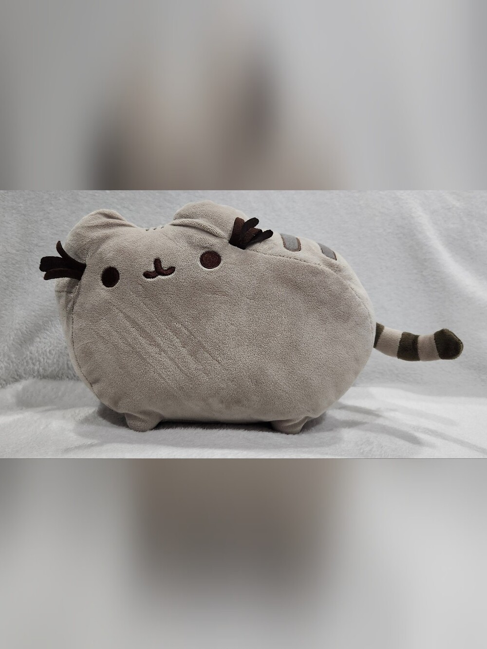 Grey Pusheen Plush Stuffed Animal made by GUND